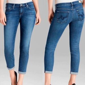 AG Jeans The Stilt Roll Up Size 25